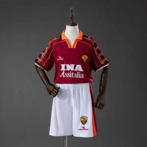 roma 98 99 home retro kids kit jersey size 16 28 001 2.jpg