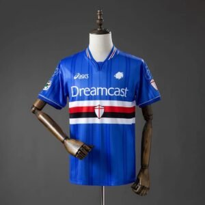 sampdoria 00 01 home retro jersey 001