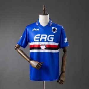 sampdoria 03 04 home retro jersey 001