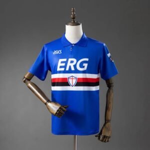 sampdoria 93 94 home retro jersey 001