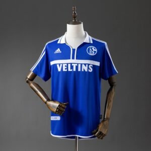 schalke 04 00 02 home retro jersey 001