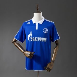 schalke 04 10 11 home retro jersey 001
