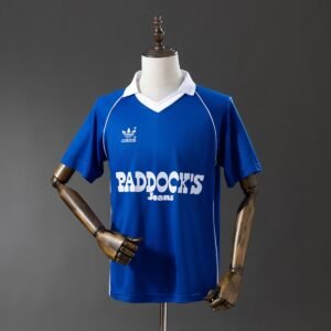 schalke 04 84 85 home retro jersey 001