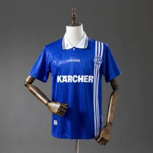 schalke 04 96 97 home retro jersey 001
