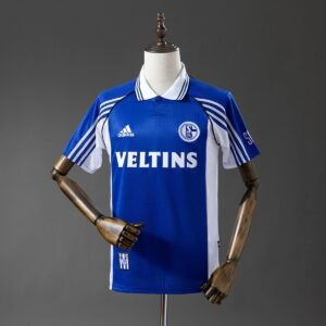 schalke 04 98 00 home retro jersey 001