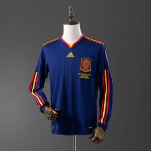 spain 2010 home long sleeve retro jersey 001 2.jpg