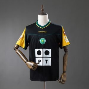 sporting cp 02 03 pre match training retro jersey 001