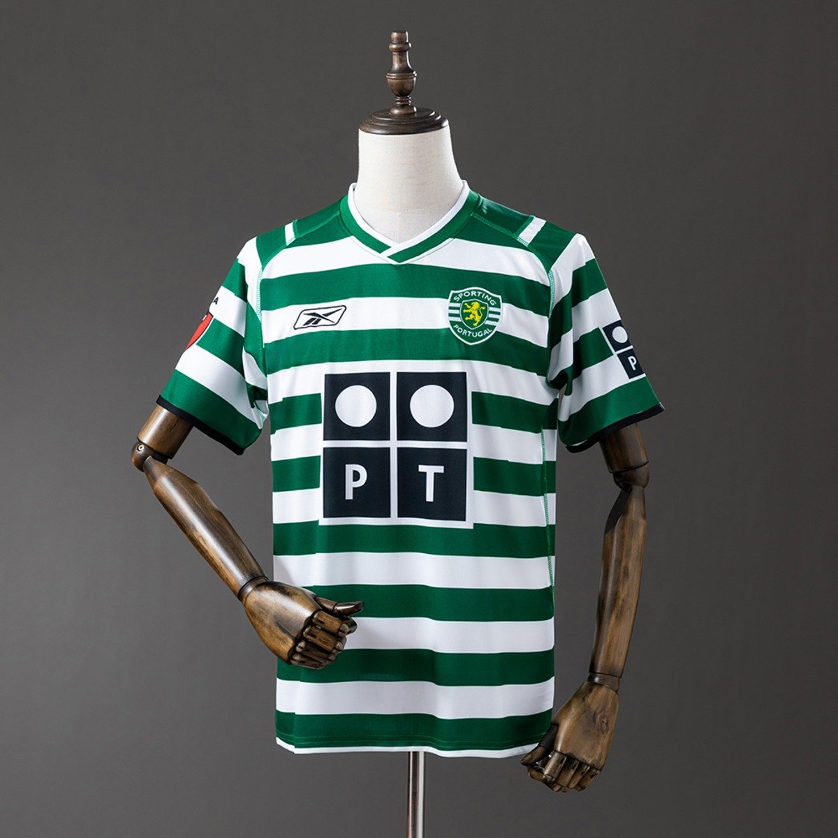 sporting cp 03 04 home retro jersey 001 sporting cp 03 04 home retro jersey 001