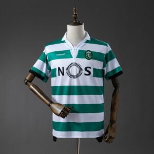 sporting cp 18 19 home retro jersey 001