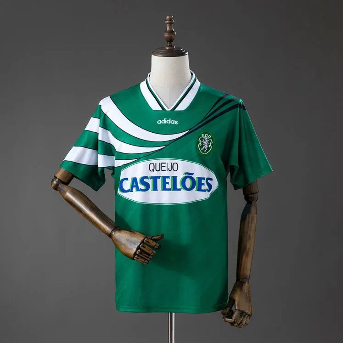 sporting cp 94 95 away retro jersey 001 sporting cp 94 95 away retro jersey 001