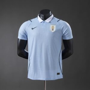 uruguay 2026 home player version jersey 001